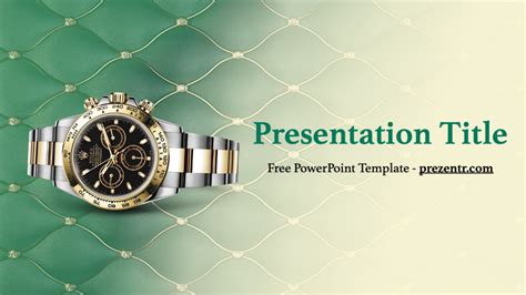 Rolex PowerPoint Template 